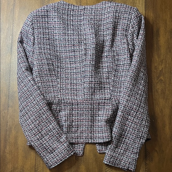 NWOT Tweed Moto Jacket - WHBM (4). - Picture 3 of 4